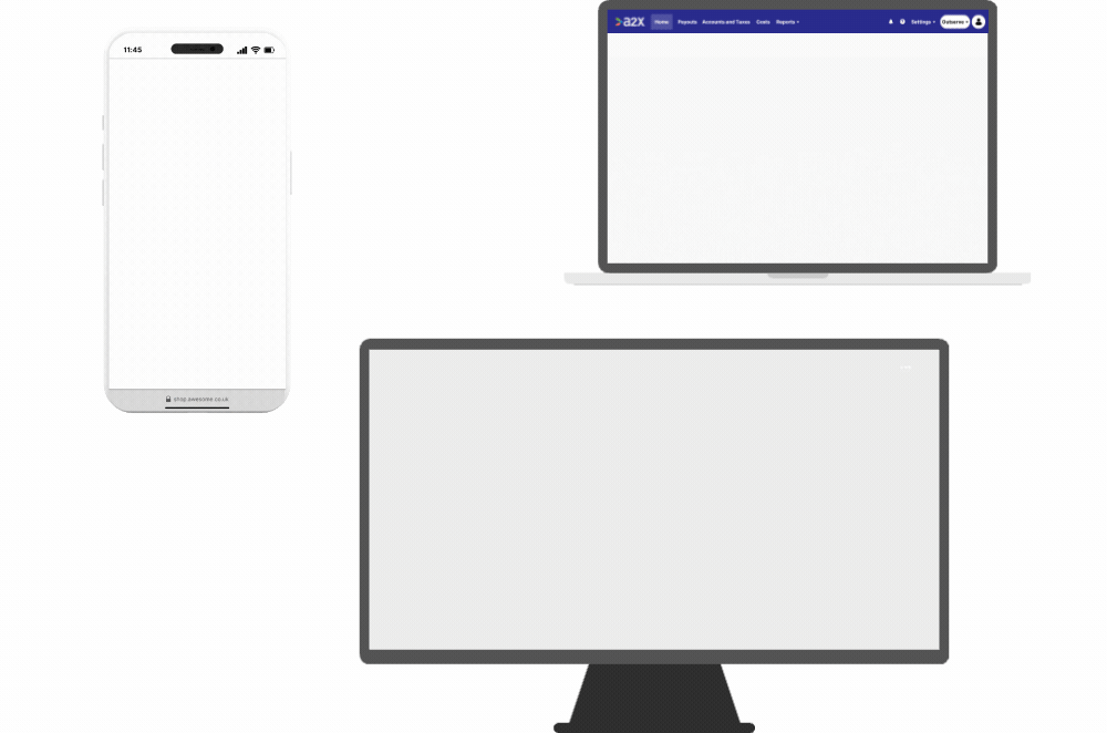 a gif showing different solftware solutions